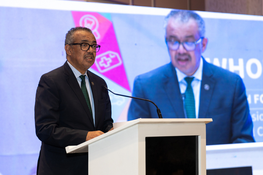 <p>The Seventy-three Session of the WHO Regional Committee for Africa was held in a hybrid format from 28 August to 1st September 2023 under Special procedures for the conduct of the hybrid session of the Regional Committee for Africa.</p><p> </p>
<p>The Seventy-three Session of the WHO Regional Committee for Africa was held in a hybrid format from 28 August to 1st September 2023 under Special procedures for the conduct of the hybrid session of the Regional Committee for Africa.</p>